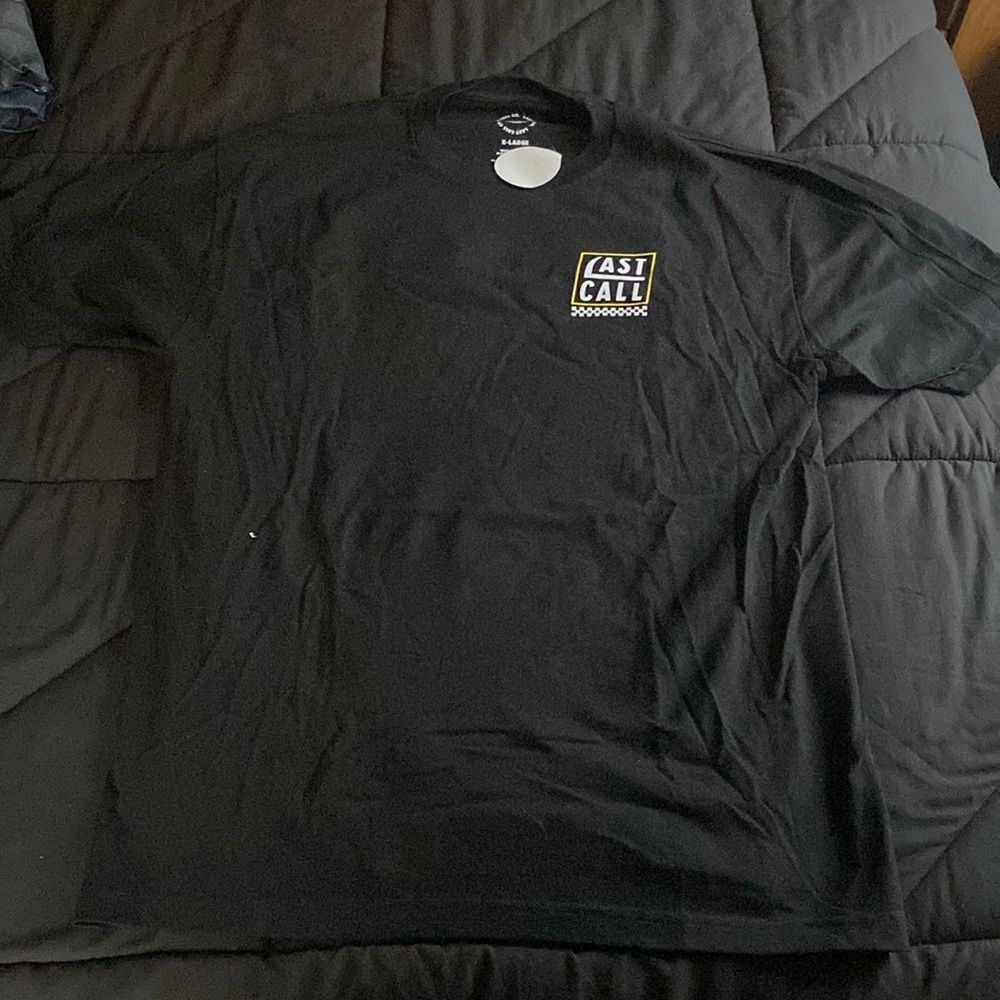 Mens last call tshirt